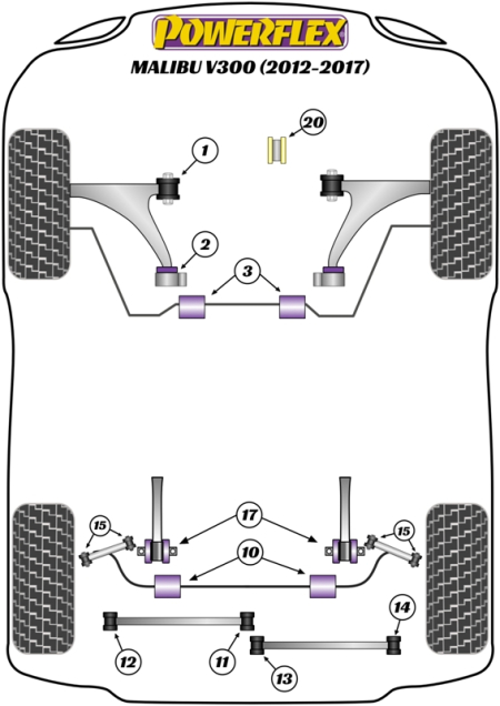 Road Series Part Diagram