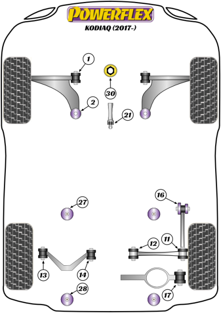 Road Series Part Diagram