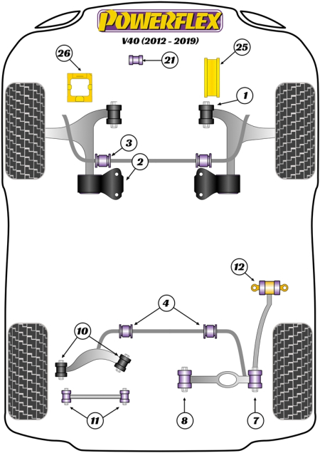 Road Series Part Diagram