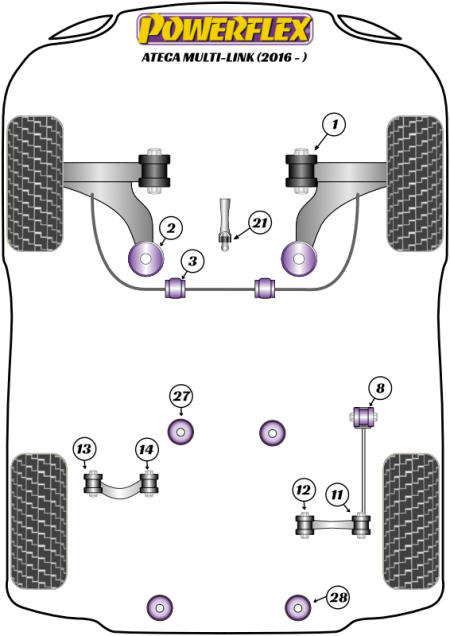 Road Series Part Diagram