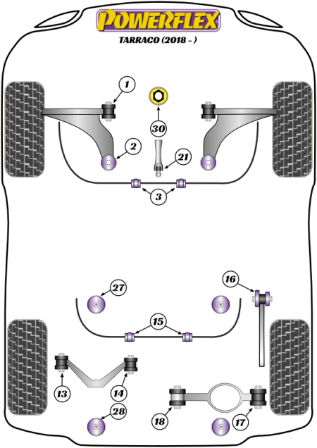 Road Series Part Diagram