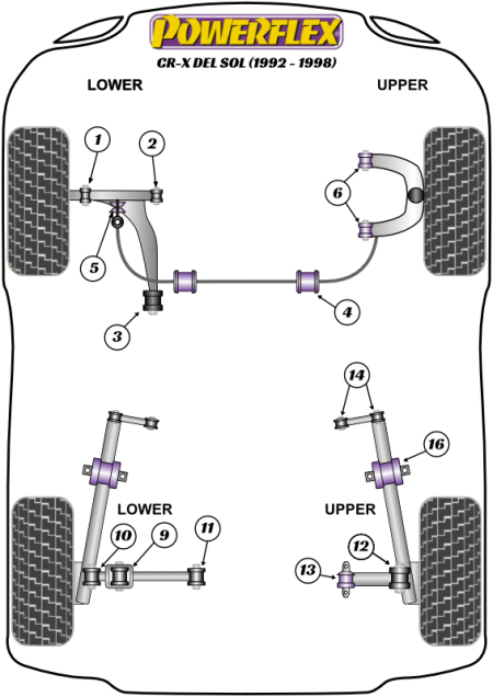 Road Series Part Diagram