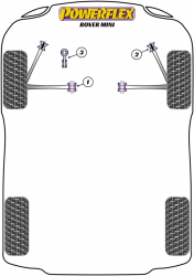 Speed equipment - Powerflex Diagram Rover - Mini (PFR63-120)