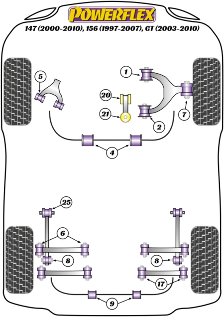 Road Series Part Diagram