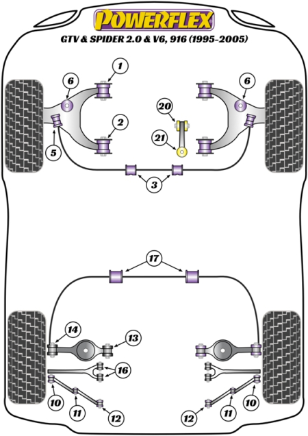 Road Series Part Diagram