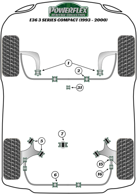 Heritage Collection Part Diagram