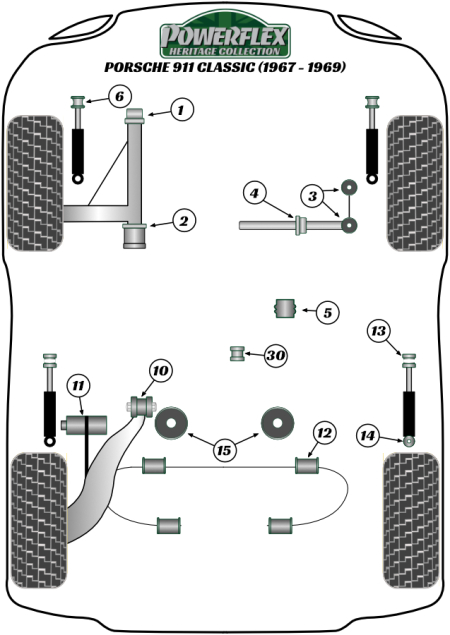 Heritage Collection Part Diagram