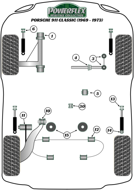 Heritage Collection Part Diagram
