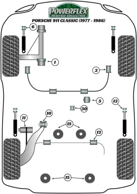 Heritage Collection Part Diagram
