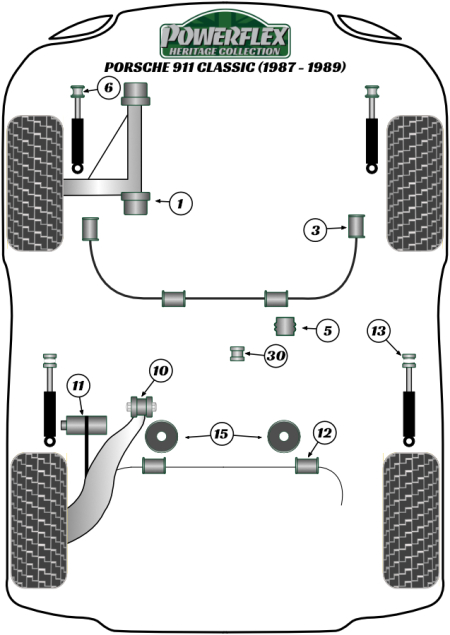 Heritage Collection Part Diagram