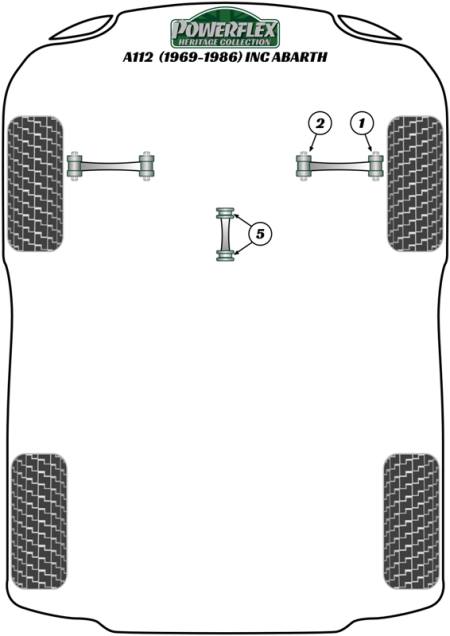 Heritage Collection Part Diagram