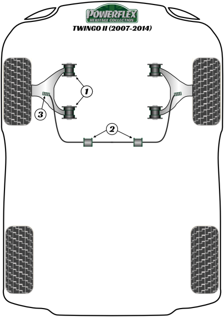 Heritage Collection Part Diagram