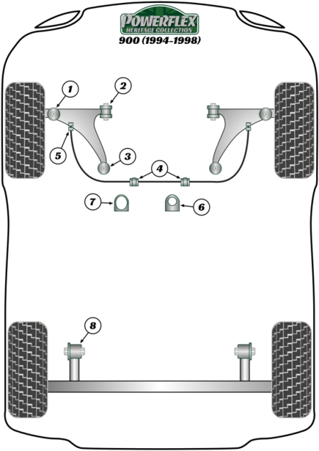 Heritage Collection Part Diagram