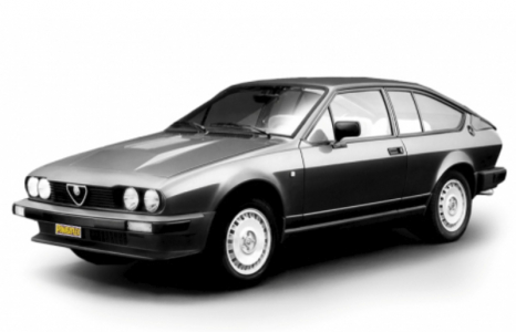 Alfetta, Giulietta, GTV6 Type 116 (1972-1987), 75 (1985-1992)